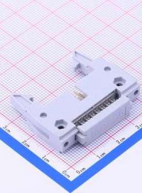 Z-S382016ANGL01 IDC刺破式连接器(牛角/简牛) 2.54mm 2x8P 排数: