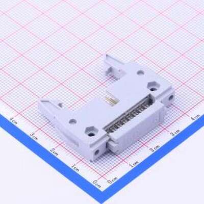 Z-S382016ANGL01 IDC刺破式连接器(牛角/简牛) 2.54mm 2x8P 排数: