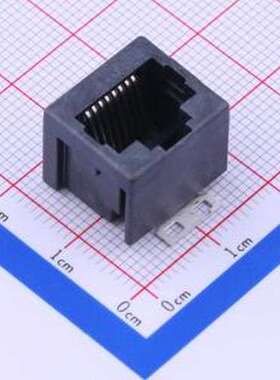 1-338088-3 以太网连接器(RJ45 RJ11) 不带LED SMD