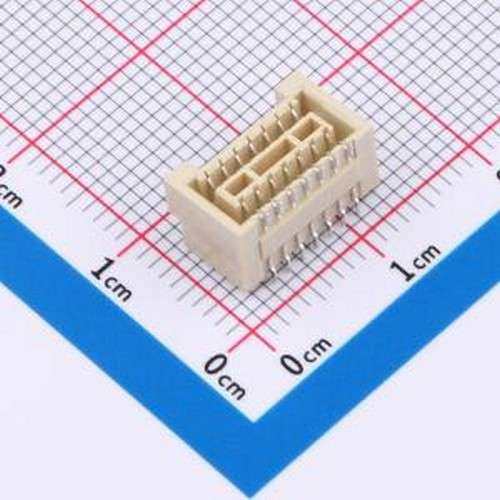 GHD-14AWB 线对板针座 2x7P 间距:1.25mm 卧贴 SMD,P=1.25mm,卧贴