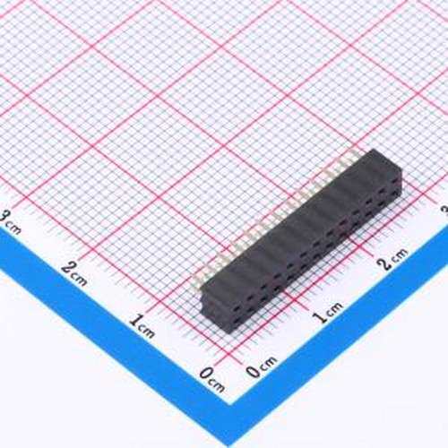 DS1026-06-2x13S8BV 排母 2x13P 间距:2mm 直插 插件,P=2mm