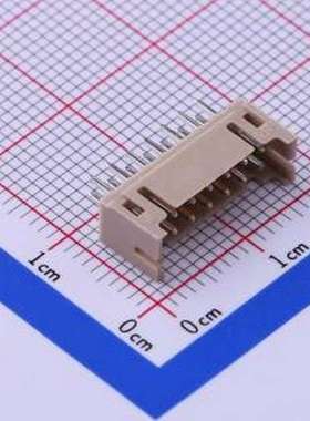 A2004WV-2X07P 线对板针座 A2004WV-2X07P 插件,P=2mm