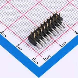 排针 2x9P 插件 2x09B P=2mm 方针 C40D28 2mm X4621WR 间距