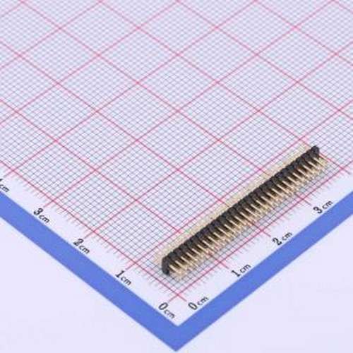 X1321WV-2x29J-C30D23 排针 2x29P 间距:1.27mm 方针 插件,P=1.27
