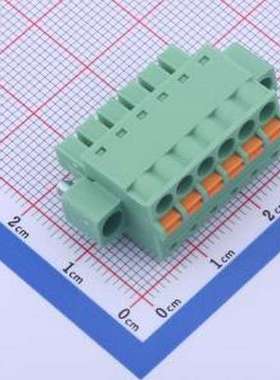 15ETYKDM-3.81-06P-14-00AH 插拔式接线端子 3.81mm 1x6P 排数:1