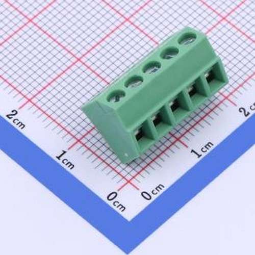 DB127S-3.5-5P-GN-S 螺钉式接线端子 DB127S-3.5-5P-GN-S P=3.5mm