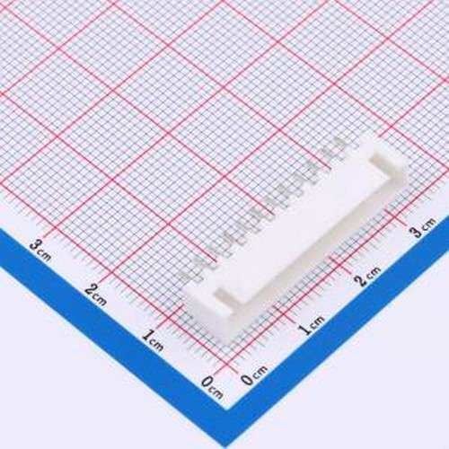WF-1A254B12P 线对板针座 间距2.54mm 直插 带扣 1x12P 插件,P=2.