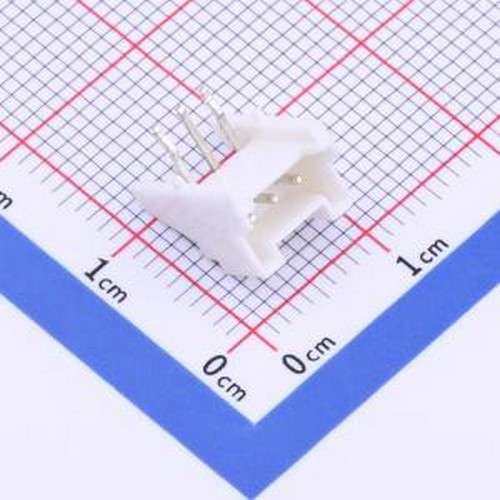 X2000WR-03A-PTSN 线对板针座 1x3P 间距:2mm 弯插 弯插,P=2mm