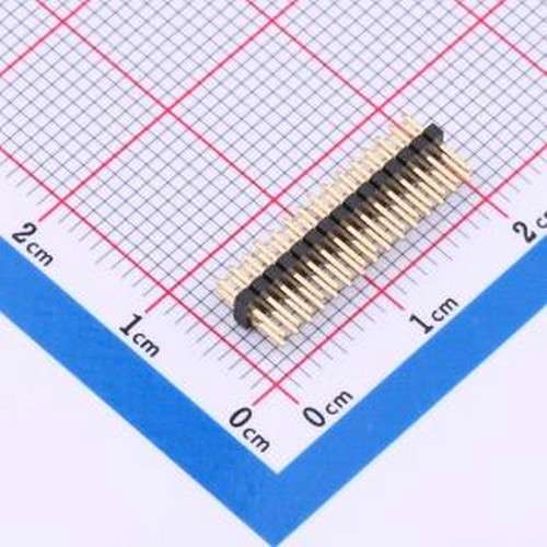 X1321WV-2x15J-C30D23 排针 2x15P 间距:1.27mm 方针 插件,P=1.27
