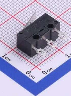 DM1-117N-1 行程开关 12.7*5.7*6.6mm 插件微动开关 插件
