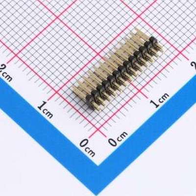 X1321WV-2x13J-C40D18 排针 2x13P 间距:1.27mm 方针 插件,P=1.27