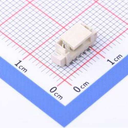 HC-1.25-5PLT 线对板针座 1x5P 间距:1.25mm 立贴 SMD,P=1.25mm