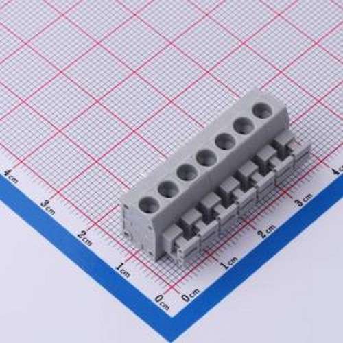 DB260-5.0-7P-GY 弹簧式接线端子 DB260-5.0-7P-GY 插件,P=5mm