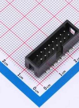 IDC2.54-US2S-8A IDC刺破式连接器(牛角/简牛) 间距2.54 双排 贴