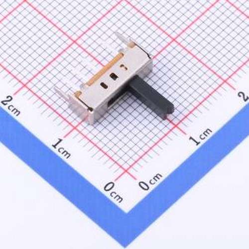SS-13D01-G070 滑动开关 柄长7mm 直插两档 滑动开关 插件-6P,12.