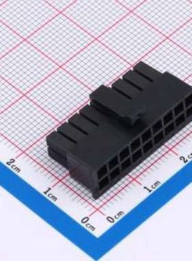 ZX-MX3.0-2-9P-HGJK 胶壳(线对板/线对线) 2x9P 3mm P=3mm