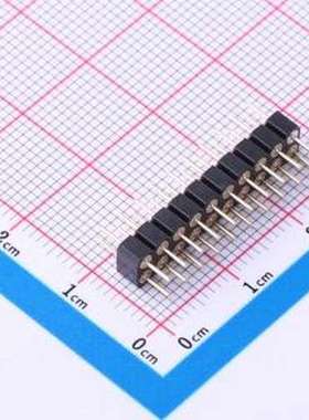 MH254V-12-20-1000-047 排针 间距:2.54mm 2x10P 直插 圆针 插件,
