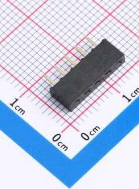 HC-PM254-5.0H-1x5PZ 排母 间距2.54mm 1x5Pin 直插 PC3.0 H5.0