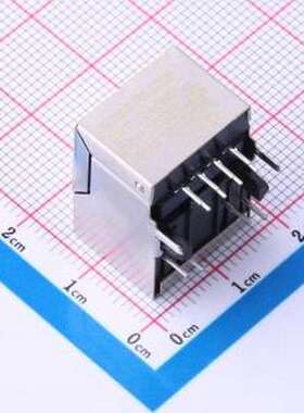 J0011D01BNL 以太网连接器(RJ45 RJ11) 弯插 带LED 插件