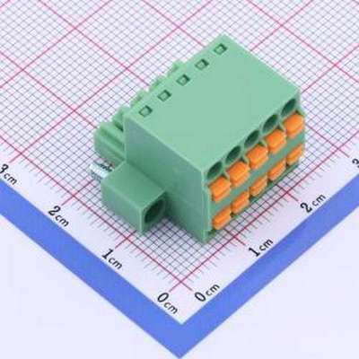 KF2EDGKDHM-3.5-5P 插拔式接线端子 KF2EDGKDHM-3.5-5P P=3.8mm