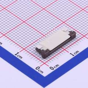 P=1 FPC连接器 SMD 下接 抽屉式 P数 1mm 间距 FFC X10B25L09T