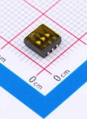 THS103J 拨码开关 1.27间距 3P 拨码开关 轻触开关 SMD