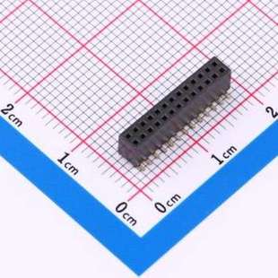 排母 1.27FH U型PC4.8 PB4.6 SMT 13PWS 2x13Pin FH1.27 H4.3
