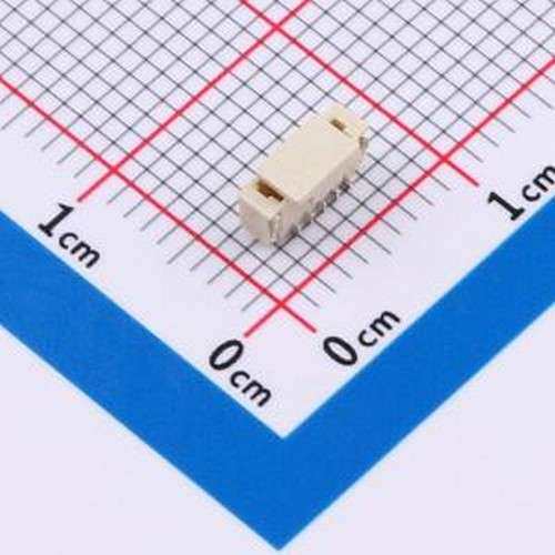 WAFER-SUR0.8-5PLT-W1-P 线对板针座 1x5P 间距:0.8mm 立贴 SMD,P