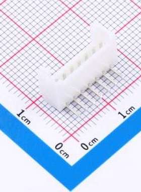 2.0-7P WZDK 线对板针座 系列:PH 间距:2mm 1x7P 弯插 白色 弯插,