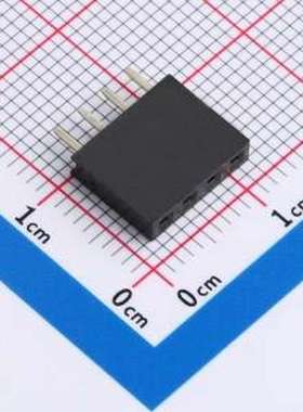 IPCP254F04PB08V 排母 间距:2.54mm 直插 插件,P=2.54mm