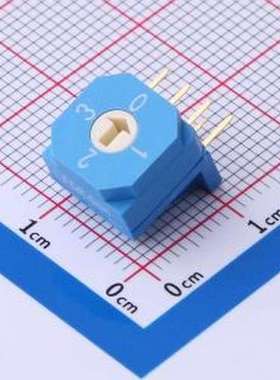 FDR-04H 旋转编码器 F系列 微型旋转编码开关 插件,10x10mm