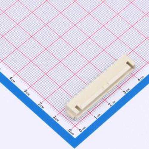WF-1F254B15P 线对板针座 间距2.54mm 带扣 卧贴 1x15P SMD,P=2.5