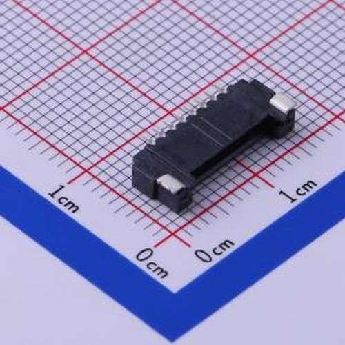 A1253WRA-S-08PNLBT1T00R 线对板针座 1x8P 间距:1.25mm 卧贴 SMD