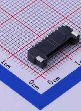 A1253WRA-S-08PNLBT1T00R 线对板针座 1x8P 间距:1.25mm 卧贴 SMD