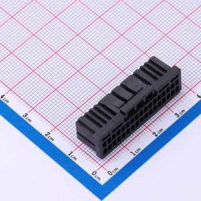 1-2333134-7 胶壳(线对板/线对线) 2mm P=2mm
