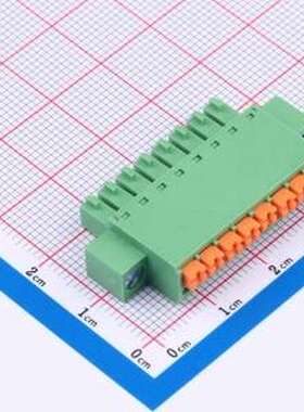DB2EKNM-3.5-8P-GN 插拔式接线端子 3.5mm 排数:1 每排P数:8 绿色