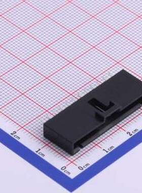 HX25418-12A 线对板针座 1x12P 间距:2.54mm 直插 黑色 插件,P=2.