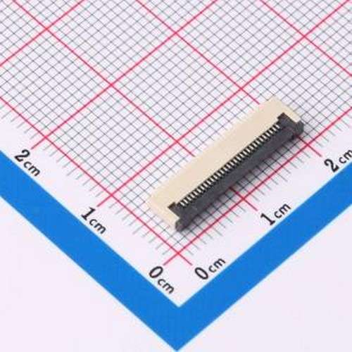 HB-FPC-05FGXJ-H2030P FFC/FPC连接器 间距:0.5mm P数:30P 翻盖式