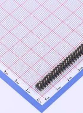 X4621WVS-2x23I-C40D64 排针 2x23P 间距:2mm 方针 SMD,P=2mm