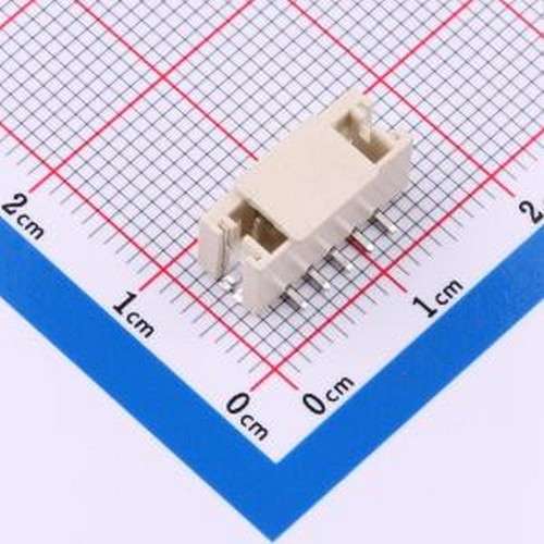WAFER-PH2.0-5PLT-W1-P 线对板针座 1x5P 间距:2mm 立贴 SMD,P=2m