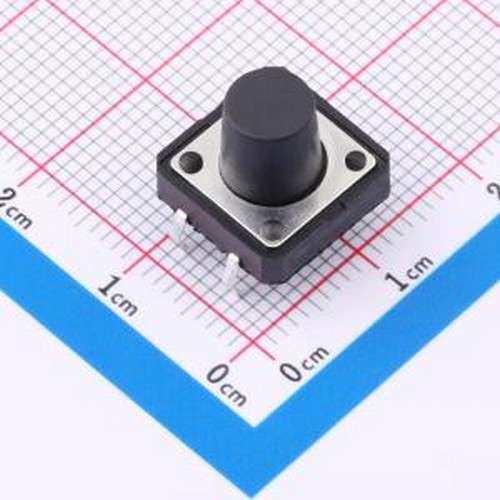 TS1210CJ 250gf 009 轻触开关 12*12*10mm 立插 轻触开关 插件-4P