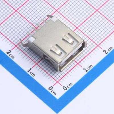 XUDF-0218-0151 USB连接器 Type-A 母 直插 插件