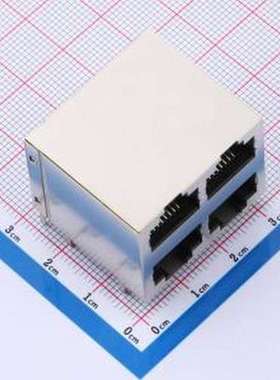 MJ5988B-B022-HPRD2 以太网连接器(RJ45 RJ11) 不带LED 插件