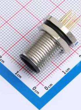 M12-P8A-GPFM12 圆形(线缆)连接器 M12-P8A-GPFM12