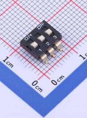 KH-10027B-SMT2.54-3P 拨码开关 KH-10027B-SMT2.54-3P SMD