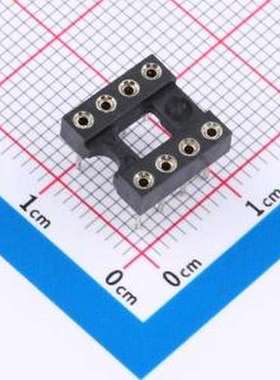 DS1001-01-08BT1NSF6X-JKB IC/晶体管插座 间距2.54mm P数:8P DIP