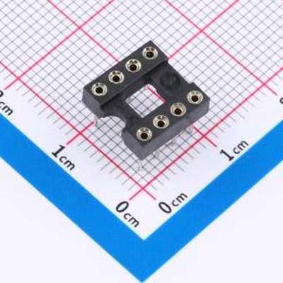DS1001-01-08BT1NSF6X-JKB IC/晶体管插座 间距2.54mm P数:8P DIP