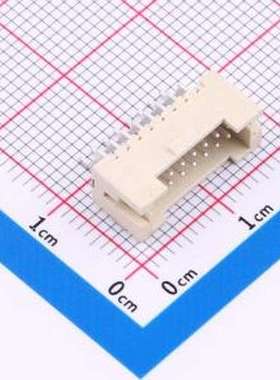 HDGC1500WRA-S-2X8P 线对板针座 DHGC1.5带扣卧贴 2X8P SMD,P=1.5