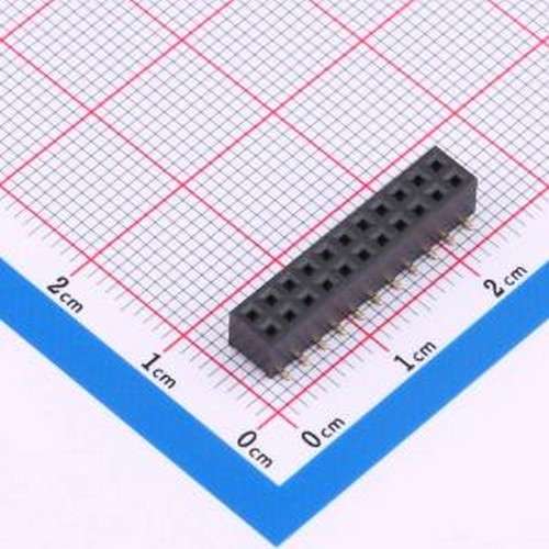 HC-PM200-4.3H-2x11PS 排母 2x11P 间距:2mm 立贴 SMD,P=2mm