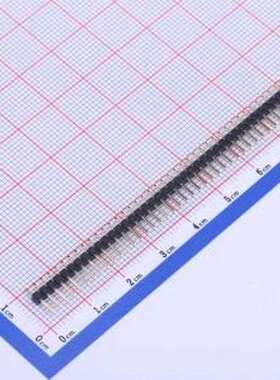 X4611WRS-40I-C40D28 排针 1x40P 间距:2mm 方针 SMD,P=2mm,卧贴